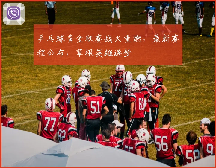 乒乓球黄金联赛战火重燃，最新赛程公布，草根英雄逐梦
