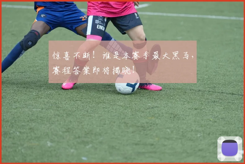惊喜不断！谁是本赛季最大黑马，赛程答案即将揭晓！